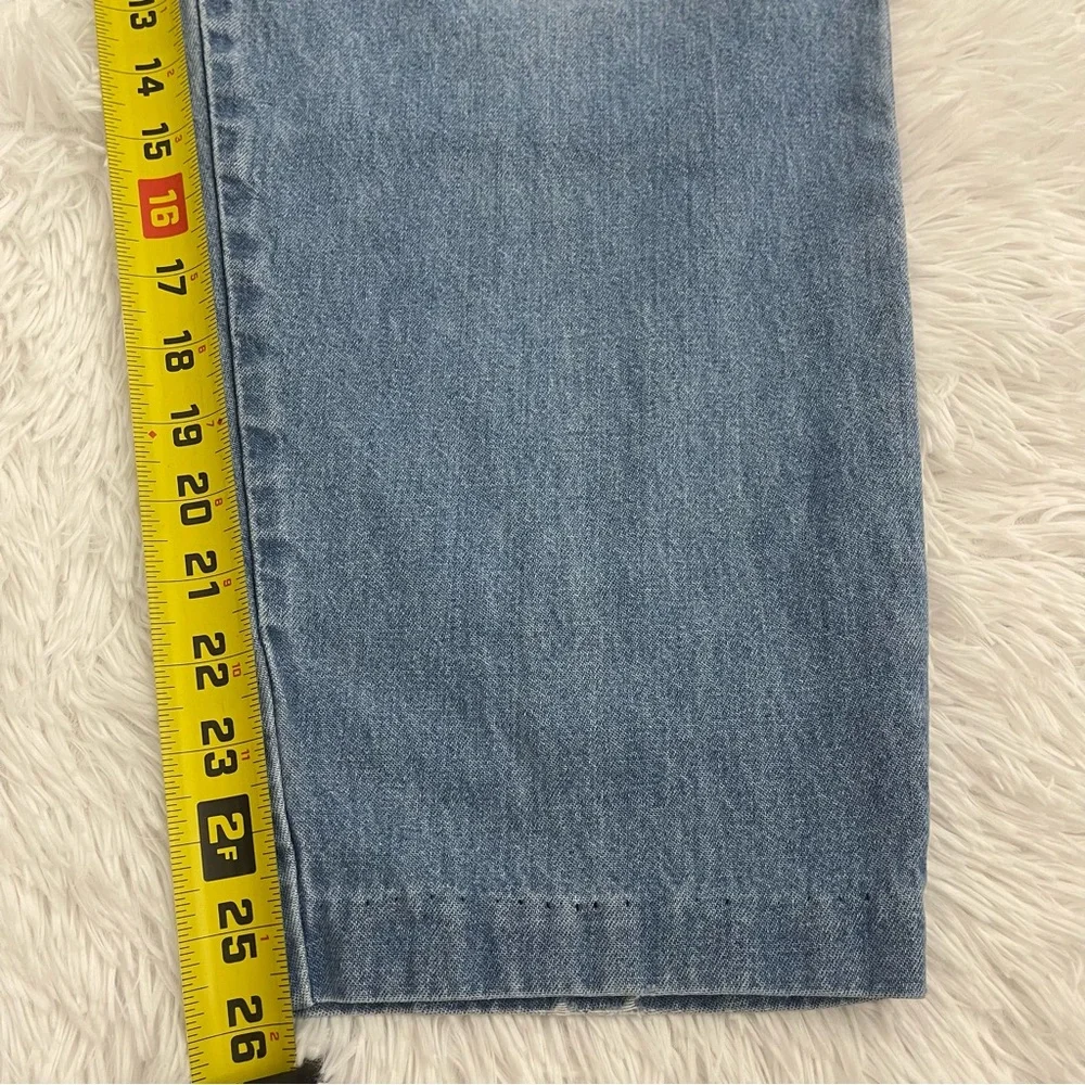 BRITTANIA, WOMENS DENIM PULL ON JEANS. SIZE 16 R, GOOD CONDITION, PREOWNED